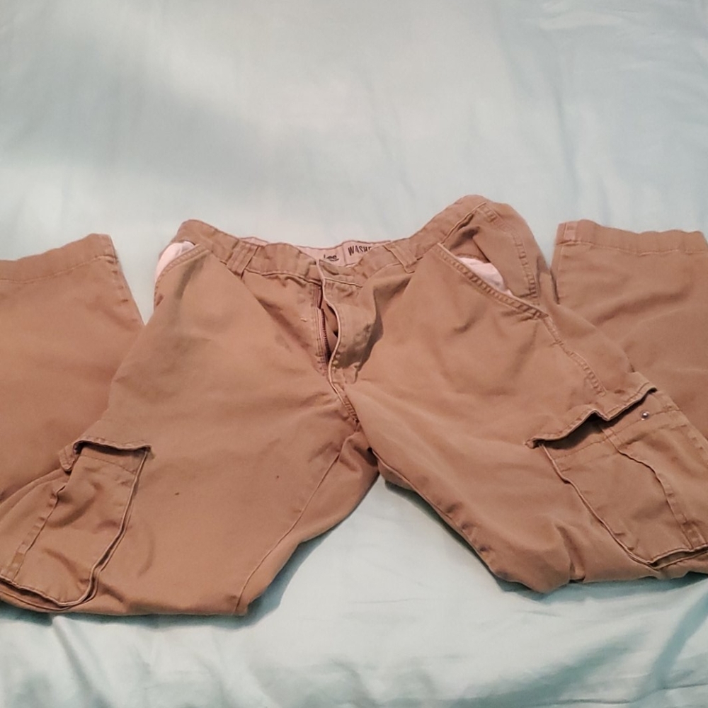 lee premium select washed khakis 32/32 C6